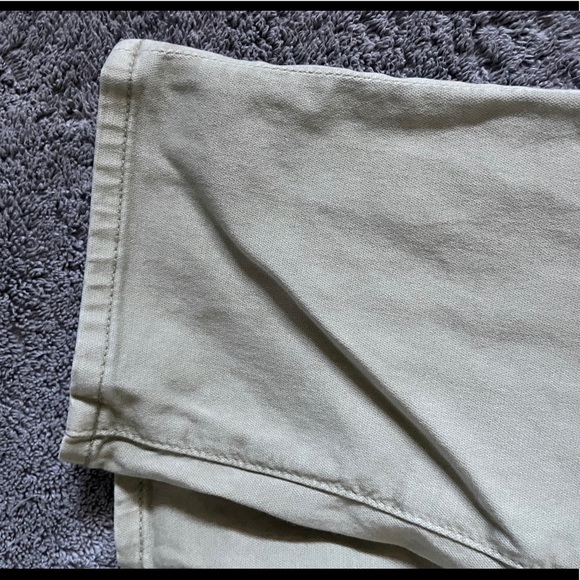 AG Caden tailored trouser muted light olive color - Picture 9 of 10